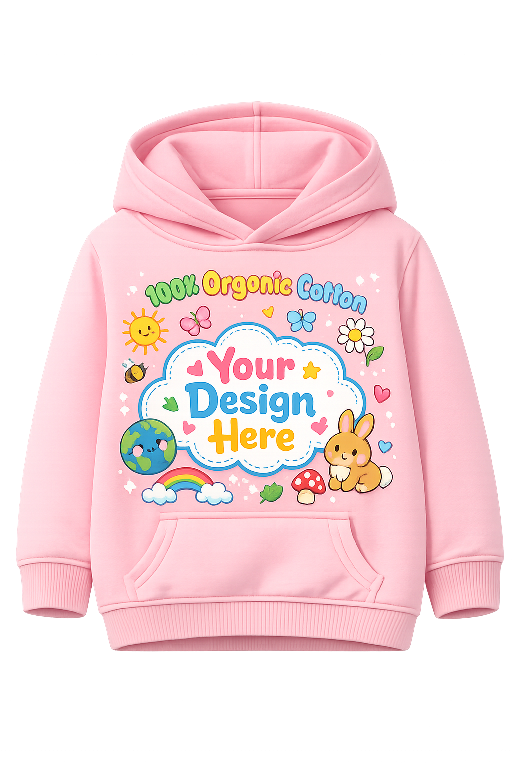 Kids Organic Cotton Hoodie | Premium Sustainable Children’s Hoodie