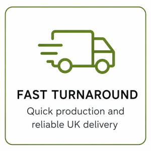 Fast UK turnaround for custom workwear orders