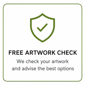 Free artwork check for custom workwear and logo printing