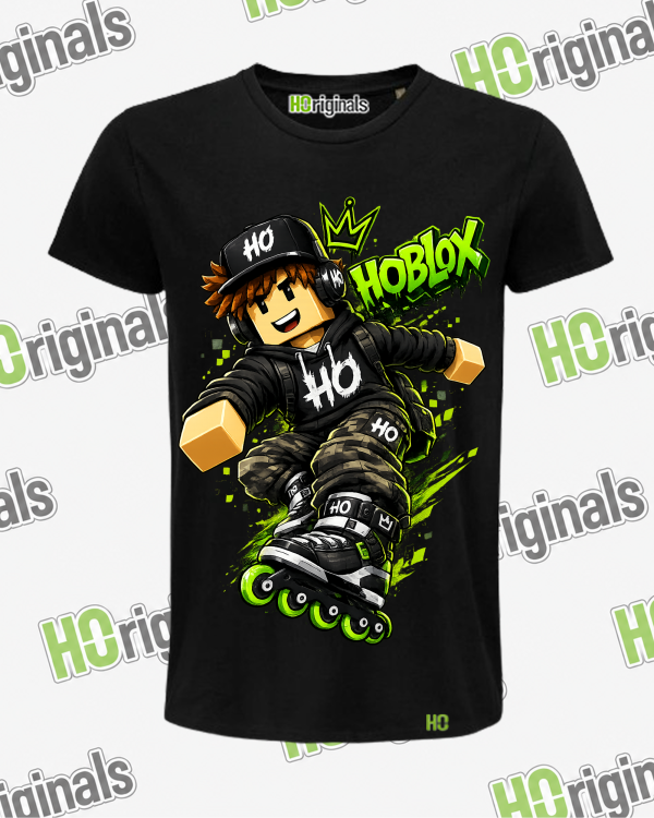 HOblox – Urban Skater Organic Cotton Kids T-Shirt