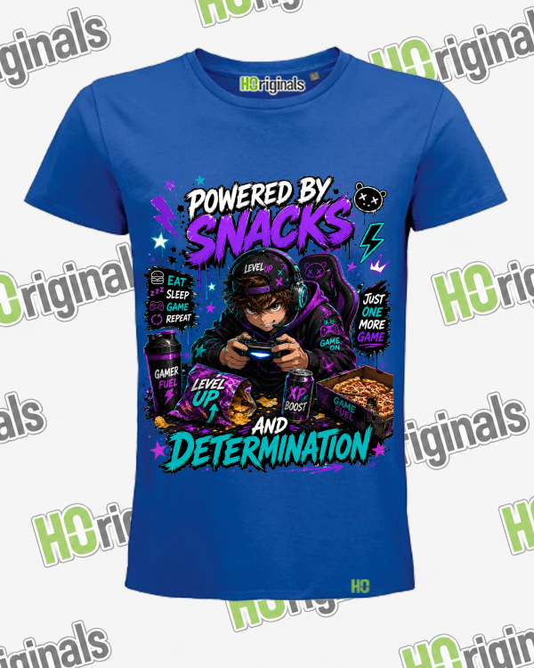 Powered by Snacks... and Determination. 🎮⚡🍕
