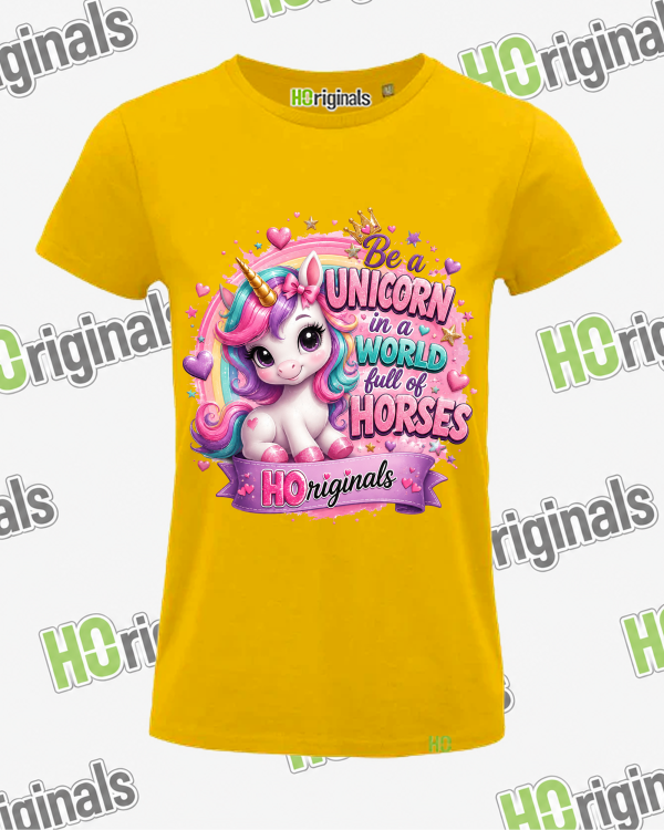 Be a Unicorn – HOriginals Kids Organic Cotton T-Shirt